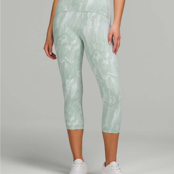 Lululemon leggings Swift Speed High-Rise Crop 21" Reverberate Chevron Jacquard - Picture 6 of 16